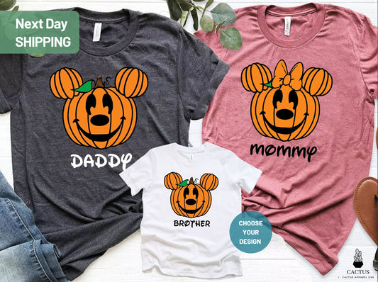 Disney Halloween Shirts, Custom Family Disney Halloween Shirt, Disney Family Shirt, Halloween Family Shirt, Custom Halloween Shirt
