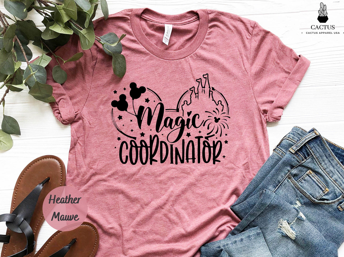 Magic Coordinator Shirts, Disney Shirts, Disney Magic Shirt, Disney Family Shirt, Disney mom gift TEE, Disneyland Trip, Disney Group