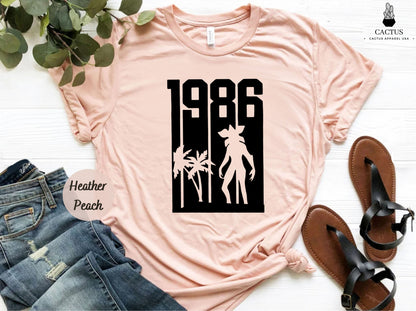 1986 Vecna Stranger Things T-shirt, Stranger Things Season 4 Vecna Shirt, Eleven shirt, Hawkins T-shirt, Sarcastic Shirt, Stranger Things