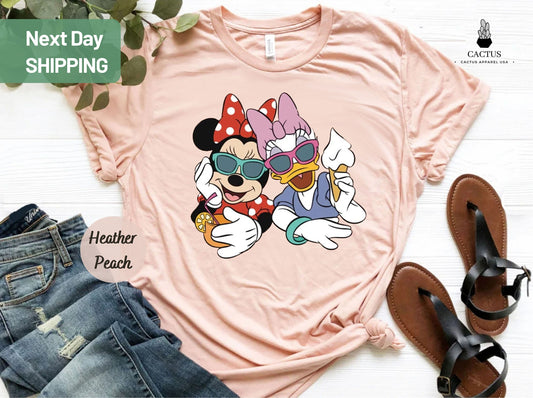 Minnie and Daisy Shirt, Disney Best Friends Shirt, Magic Kingdom Shirt, Minnie and Daisy Duck, Kids Shirt, Disney Matching Shirt
