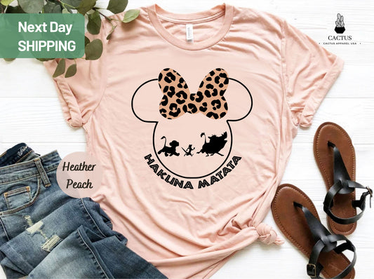 Animal Kingdom Shirt, Hakuna Matata Shirt, Disneyworld Shirt Family, Vintage Disney Shirt, Lion King Shirt, Minnie Mouse Shirt