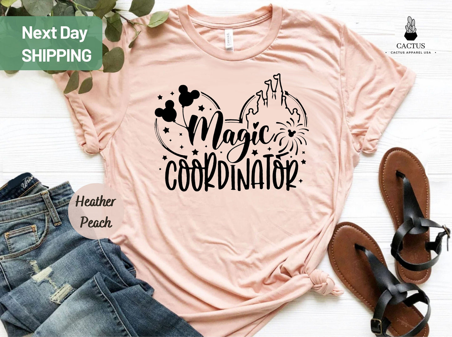 Magic Coordinator Shirts, Disney Shirts, Disney Magic Shirt, Disney Family Shirt, Disney mom gift TEE, Disneyland Trip, Disney Group