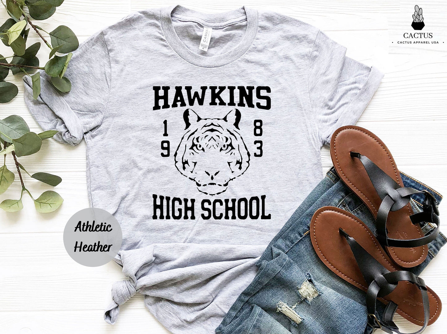 Hawkins High School T-shirt , Upside Down Shirt , Friends Don't Lie Shirt, Stranger Things One Eleven, Hawkins T-shirt, Sarcastic Shirt