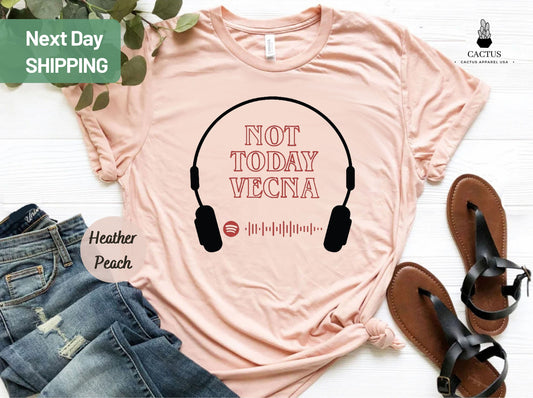 Not Today Vecna Shirt, Stranger Things Vecna T-shirt, Season 4 Shirt, Vecna Shirt, Hawkins Shirt, Eleven Shirt, Dustin Shirt, Helfire Shirt