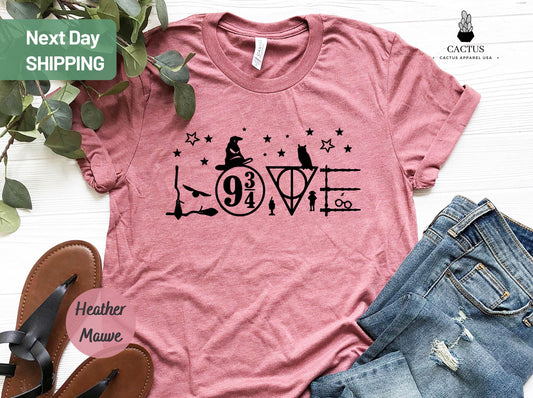 LOVE shirt, Wizard Love t-shirt, Wizard Shirt, Funny Wizard Shirt, Disney Family Vacation Shirt