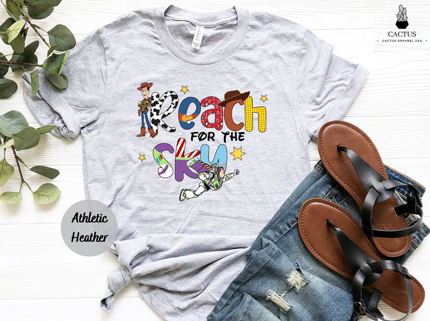 Reach For The Sky Shirt, Disney Toy Story Shirt, Disney Character shirts, Disney Family Trip shirt, Disney Group shirt, Family Vacation 2022