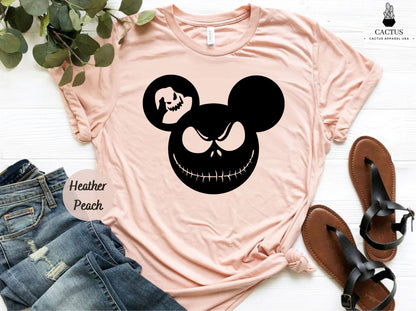 Spooky Mickey Mouse Shirt, Scary Mickey Shirt, Horror Disney Shirt, Halloween Mickey Shirt, Halloween Spooky Tee, Halloween Disney Shirt