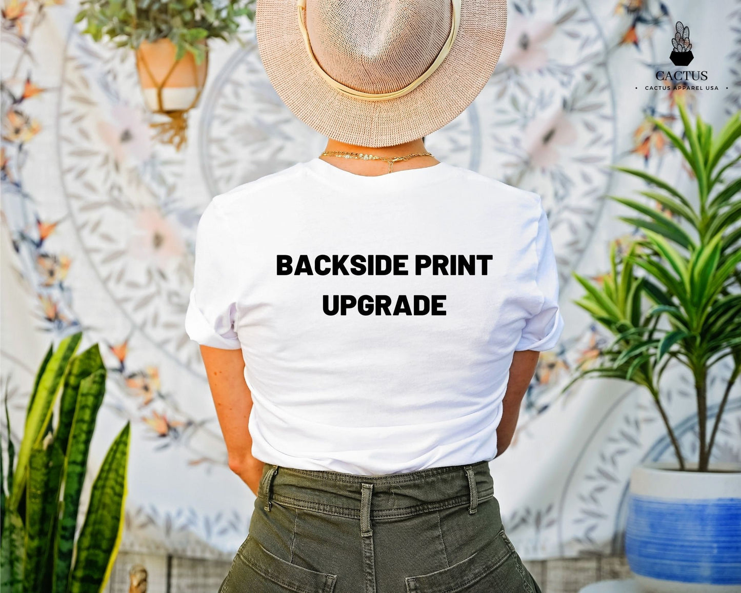 BACKSIDE PRINT Item UPGRADE