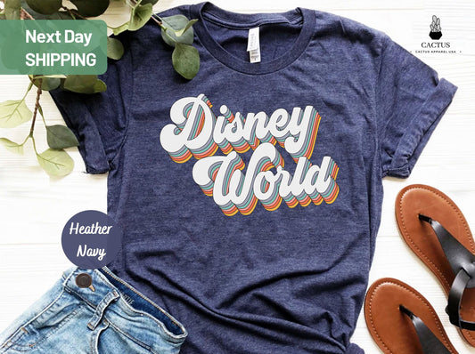 Retro Disney World Shirt, Disney World Retro Color Shirt, Mickey Hoodie, Disneyland Epcot Shirt, Disney Xmas Shirt, Disney Vacation Sweat