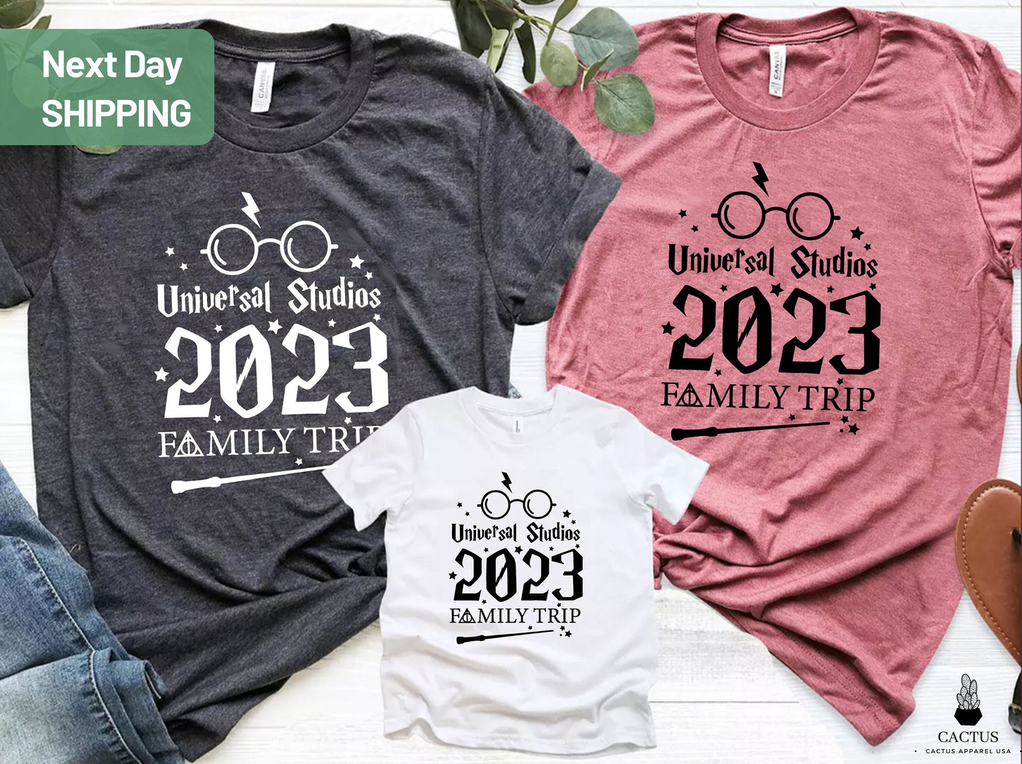 2023 Universal Studios Family Trip Shirt, Wizard in Training Tee, Universal Studios Family Tee, Family Trip Matching Tee, 2023 Vacation Tee