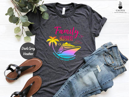 Family Cruise Shirts, Family Matching Vacation Shirts, 2023 Cruise Squad, Cruise 2023 Shirts, Matching Family Outfits