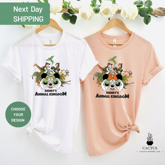 Disney Animal Kingdom Shirt, Vintage Animal Kingdom Shirt, Minnie Mickey Safari Shirt, Disney Safari Trip Shirt, Safari Mode Shirt