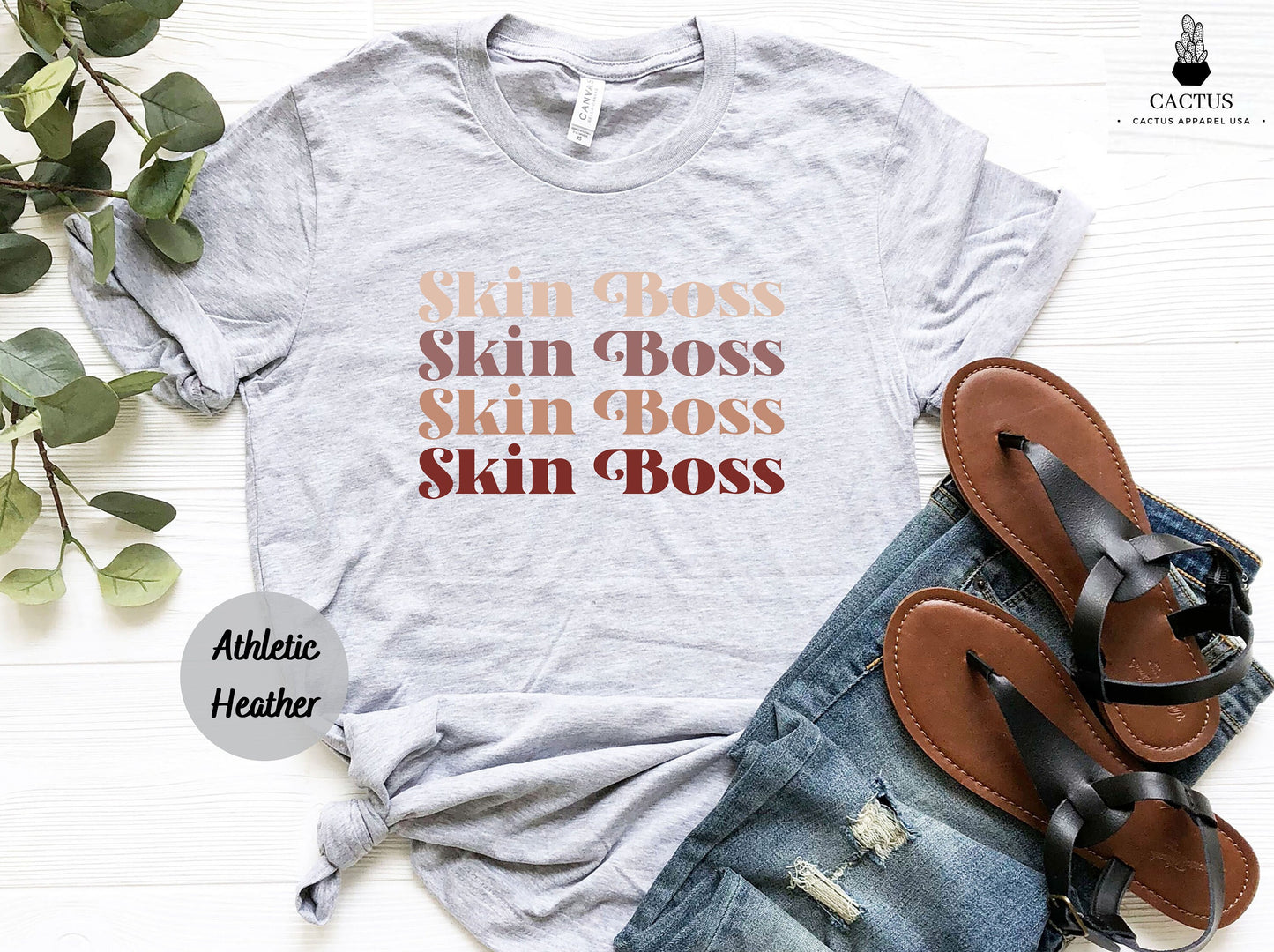 Skin Boss Shirt, Esthetician T-Shirt, Beautician Gift, Esthetician Graduation Gift, Dermatologist Tees, Cosmetologist, Esthetician T-Shirt