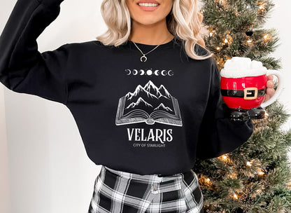 Velaris Sweatshirt, The Night Court Shirt, A Court of Thorn and Roses Court of Dreams Sweater, Gift for the Rhysand, Acotar Velaris Gift