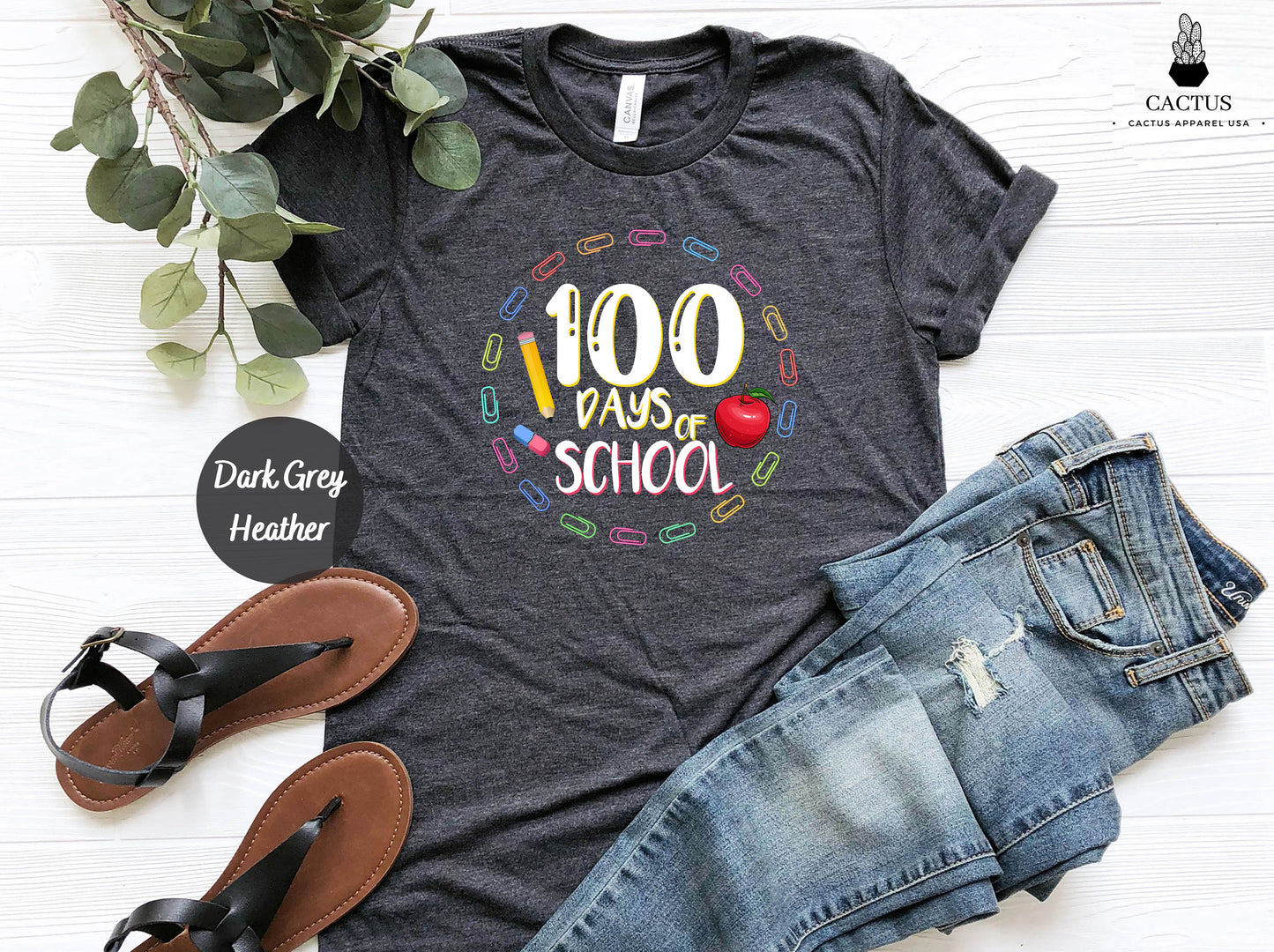 100 Days of School Shirt, 100 Day Shirt, 100th Day Of School Celebration, Student Shirt, Back to School Shirt, Gift For Teacher