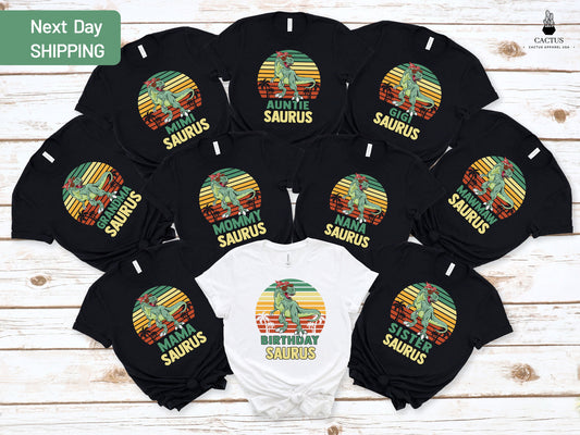 Dinosaur Family Matching Shirts, Custom Saurus Family Shirts, Mama Saurus, Sister Saurus, Baby Saurus Shirt