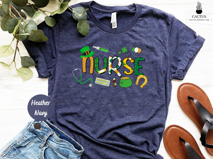 Nurse St Patricks Day Shirt, Pharmacist St Patrick Tshirt, Nurse St Patrick Gifts, Pharmacy Tech Tshirts, Irish Gift For Nurses