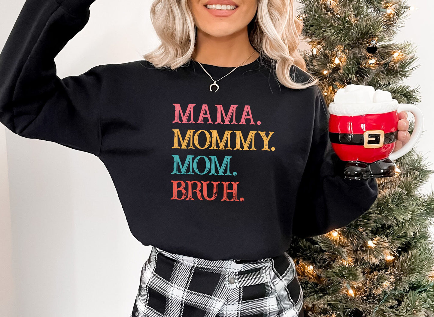 Mama Mommy Mom Bruh Sweatshirt,Funny Mom Shirt,Gift for Mom,Mama Sweatshirt,Mothers Day Shirt,Sarcastic Sweatshirt