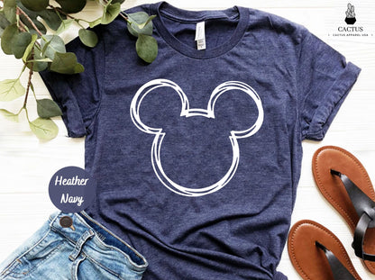 Mickey-Minnie Mouse Shirt, Disneyworld Group Shirt, Disney Vacation Matching Tees, Couples Shirts