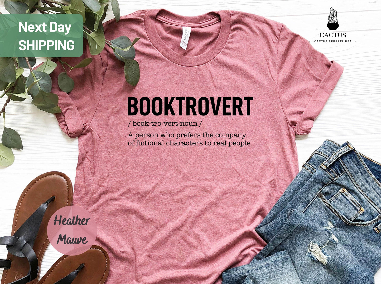 Booktrovert Definition Shirt, Funny Book Lover, Book Lover, Teacher Shirt, Librarian Shirt, Reading Book Lover Gift