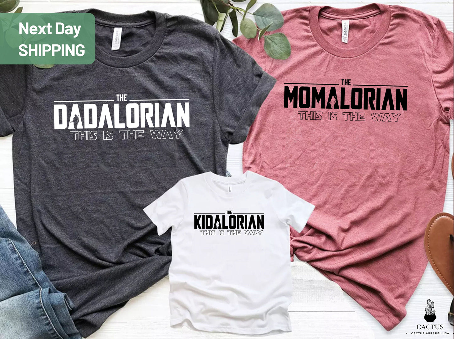 Mandalorian Family Shirt, The Mandolorian Tshirt, Mamalorian Dadalorian and The Child Shirt, Daddy Daughter Shirt, Mother and Son Matching