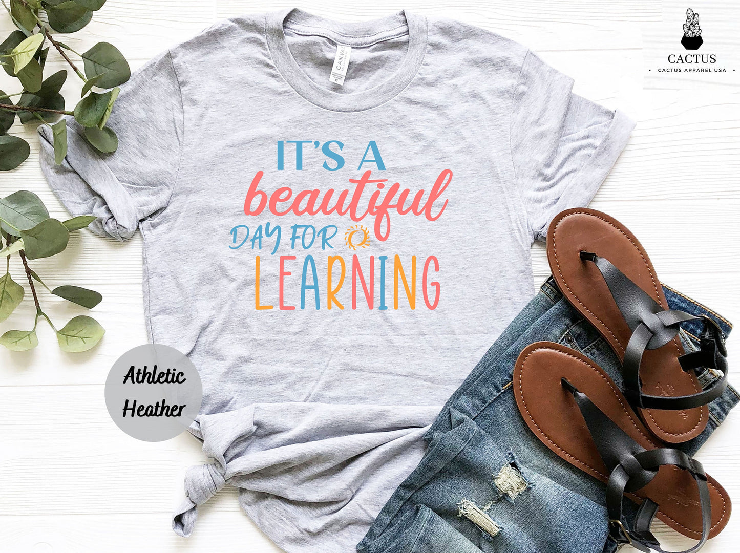 Teacher Shirt, It's a Perfect Day For Learning Tee, Team Teacher Tee, Learning Shirt, Teach Love Inspire Shirt, Teacher Shirts, Gift For Him