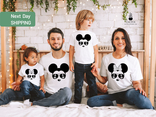 Disney Mickey And Minnie Shirt, Cruise Shirt, Trip Shirt, Family, Vacation, Vacay Mode Shirt, Anchor Disney Shirt, Disney Sunglasses Shirt