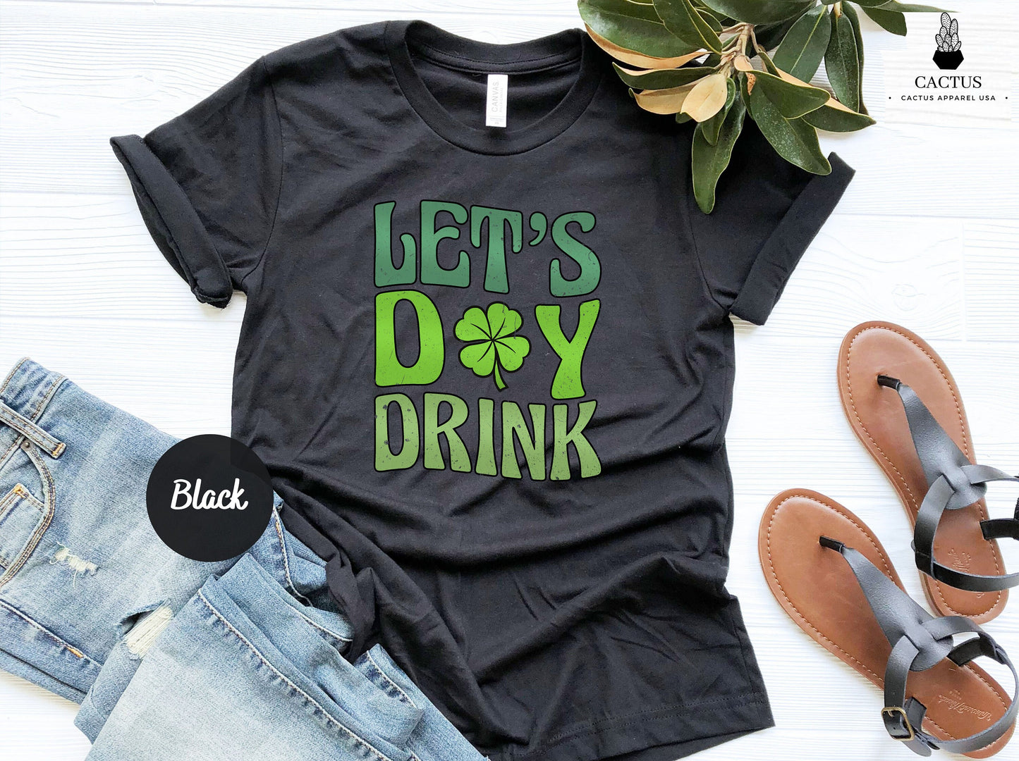 Retro St Patty's Day Shirt, Lets Day Drink Shirt, Vintage St Patrick's Day Shirt, Day Drinking Shirt, Lucky Tee Shirt