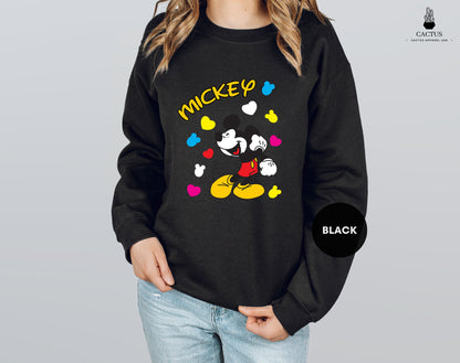 Mickey Sweatshirt, Disneyland Shirt, Disney Crewneck Sweatshirt, Family Disney Shirt, Group Disney Shirt, Disney Trips Sweatshirt