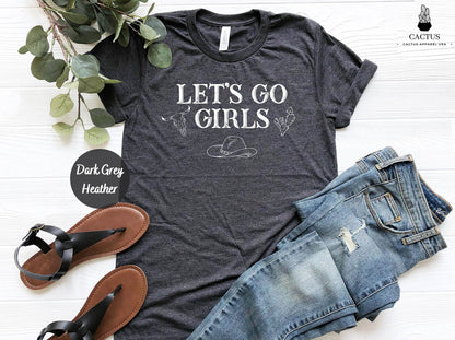 Bachelorette Party Favors Shirts, Nashville Bachelorette, Let's Go Girls Tee, Nash Bash, Country Bachelorette Outfit, Bride Shirt