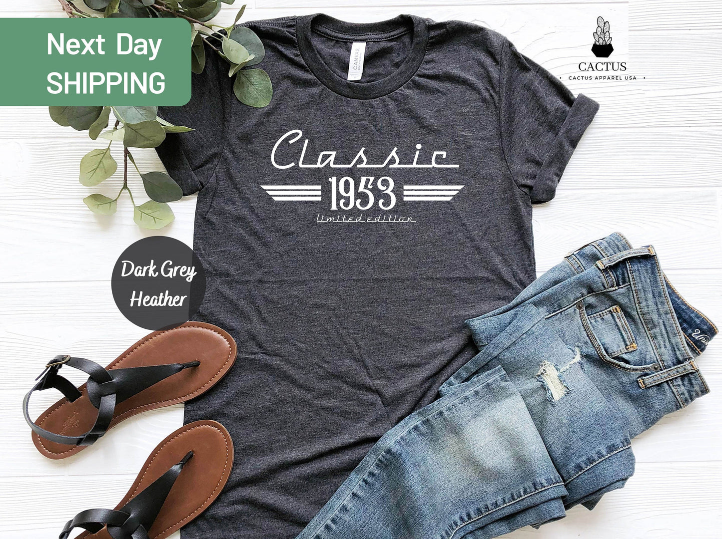 70th Birthday Auto Owner Gift, Classic 1953 Car Lover Shirt, Born in 1952 Gift for Men, 70th Retro Vintage Gift, Turning 70 Mechanic Gift