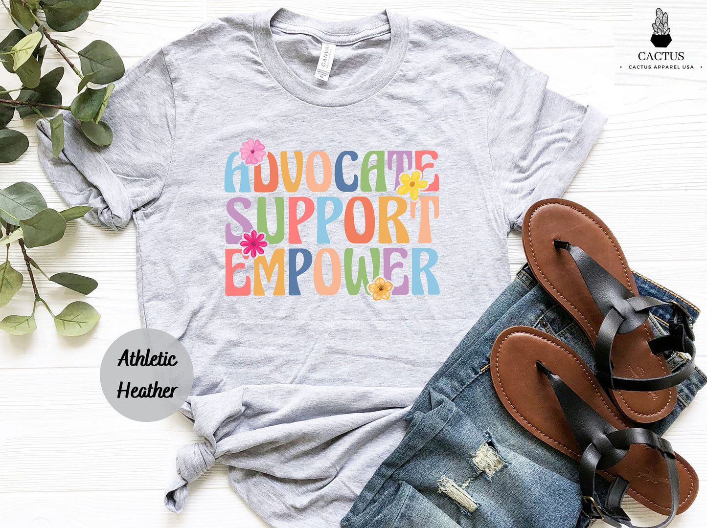 Advocate Support Empowerment Shirt, Gift For School Counselors, Social Workers Shirt, Neurodiversity T-Shirt