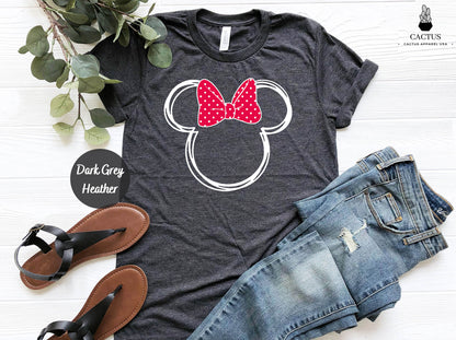 Mickey-Minnie Mouse Shirt, Disneyworld Group Shirt, Disney Vacation Matching Tees, Couples Shirts