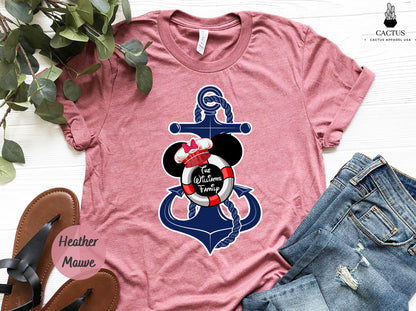 Custom Disney 2023 Cruise Family Shirt, Family Matching Cruise Shirt, Disney Family Tee, Family Matching Trip Shirt, Disney Cruise Trip