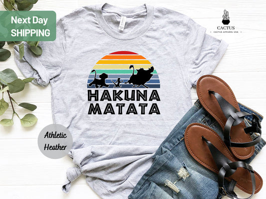 Hakuna Matata Shirt, Disney Family Shirt, Disney Trip Shirt, Animal Kingdom shirt, Lion King Shirt, Disney Custom Shirt, Disney Shirts