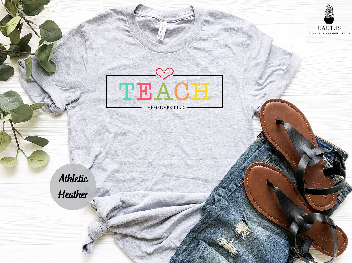 Teach Them To Be Kind Shirt, Back to School Shirt, Teacher Shirt, Teacher Gift, Back To School Gift, Teacher Tee, Teacher Appreciation