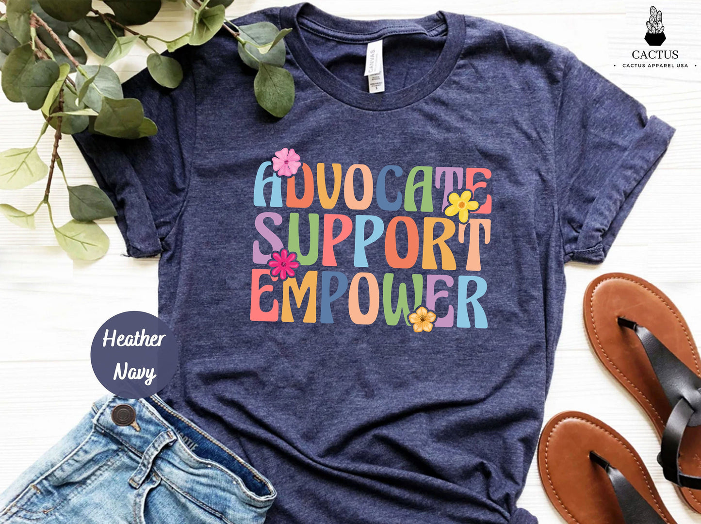 Advocate Support Empowerment Shirt, Gift For School Counselors, Social Workers Shirt, Neurodiversity T-Shirt