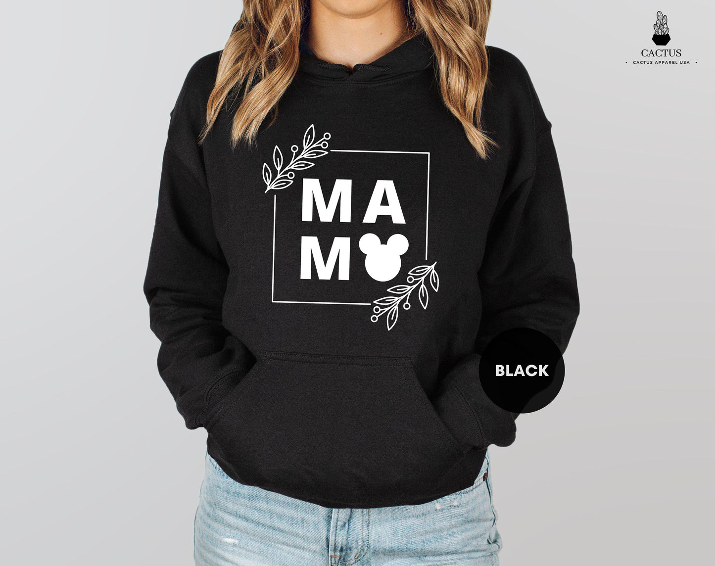 Disney Mama Mouse Hoodie, Minnie Mouse Hoody, Disney Mom Hoodie, Crewneck Disney Hoodie, Mickey Hoodie, Disneyland Lover Mom Gift